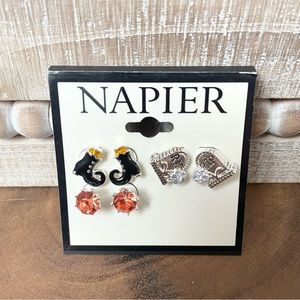 Halloween orange black silver studs spooky theme RIP witch boots,